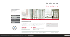 Desktop Screenshot of hartmann-ingenieure.de